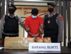 Bawa 1 Kg Ganja, Pria di Kendari Terancam Pidana Seumur Hidup