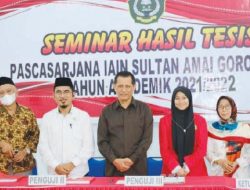 Rektor IAIN Kendari Jadi Penguji Kehormatan IAIN Gorontalo