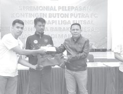 Abdul Latif Lepas Kontingen Futsal ke Makassar