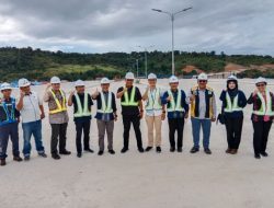 PT. SMI Apresiasi Progres Proyek Jalan Kendari-Toronipa