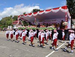 Semangat Kemerdekaan Menggema di Jalan Utama Ibukota Buton