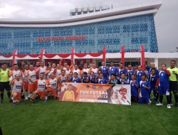 Pemkot Kendari dan PWI Sultra “Bentrok” di Lapangan Futsal
