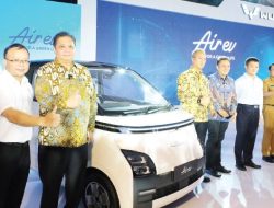 Kendaraan Listrik Wuling Pertama di Indonesia, Air ev Resmi Diproduksi di Cikarang