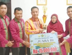 SMAN 1 Kendari Juara Lomba Pawai Taaruf MTQ Sultra 2022