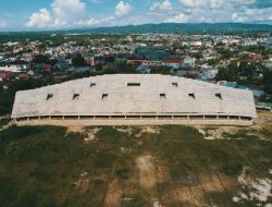 Tribune Utara dan Selatan Stadion Lakidende Segera Dikerja