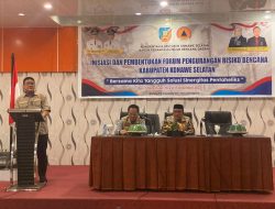 Siaga Bencana, BPBD Konsel Libatkan Unsur Pentaheliks