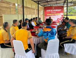 Jumat Curhat, Kapolda Sultra Kembali Mendengarkan Keluhan Masyarakat