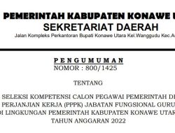Nih Daftar Nama PPPK Guru Lingkup Konut 2022 yang Lulus