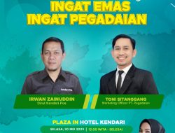 Hari Ini, Kendari Pos dan Pegadaian Gelar Seminar Literasi Investasi Emas