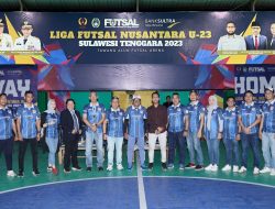 Kick Off Liga Futsal Nusantara U23, Safinah FC Sultra Menang di Laga Perdana