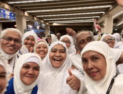 Jemaah Haji Sultra Kembali ke Makkah, Bersiap Tawaf Usai Lempar Jumrah