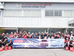 Sahabat Daihatsu Official Club Kunjungi Pabrik Perakitan Mobil