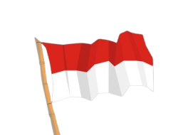 10 Ribu Bendera Merah Putih Dibentangkan