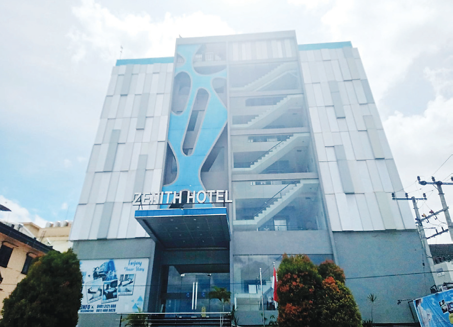 Hotel Zenith Kendari. (EWIN ENDANG SAHPUTRI/KENDARI POS)