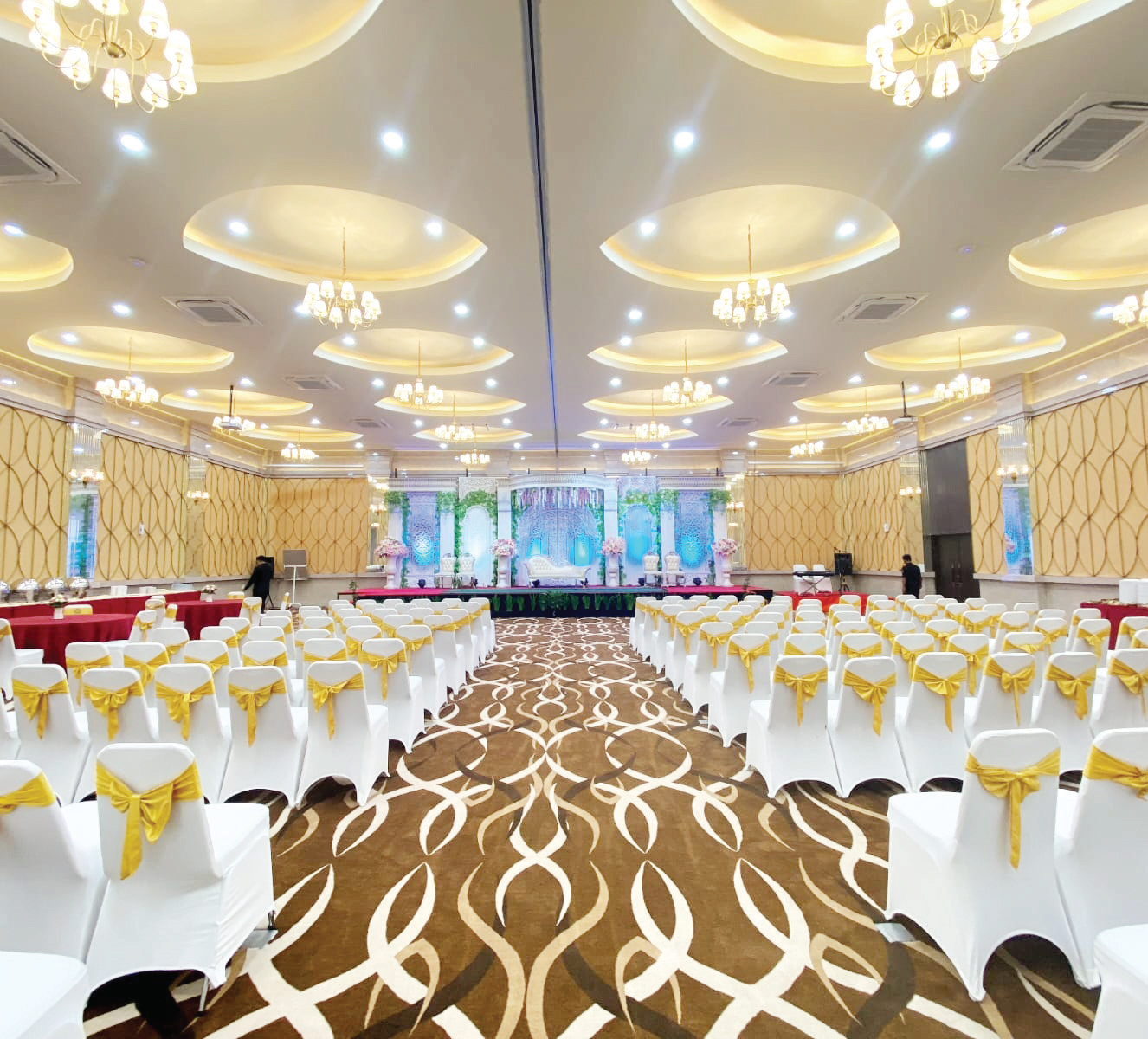 Salah satu konsep wedding yang ditawarkan Hotel Zahra Syariah Kendari dengan hara promo terjangkau. (Hotel Zahra Syariah Kendari)