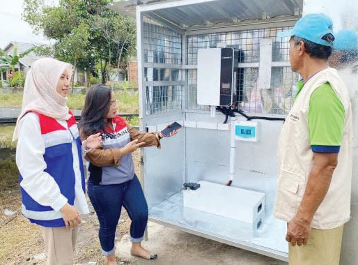 PT Pertamina (Persero) melalui program TJSL Desa Energi Berdikari (DEB) telah menambah 58 desa di Indonesia dalam memanfaatkan energi terbarukan guna menghidupkan roda ekonomi dan sosial di masyarakat. (Humas Pertamina)