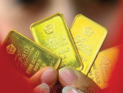 Harga Emas Antam dan UBS di Pegadaian Kembali Naik