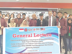 Tingkatkan Wawasan, Unsultra Ikut General Lecture di Malaysia