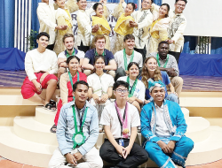 Mahasiswa FKIP UHO Kenalkan Budaya Sultra di Filipina