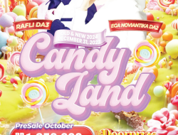 Jelang Tahun Baru, Claro Kendari Hadirkan Candyland