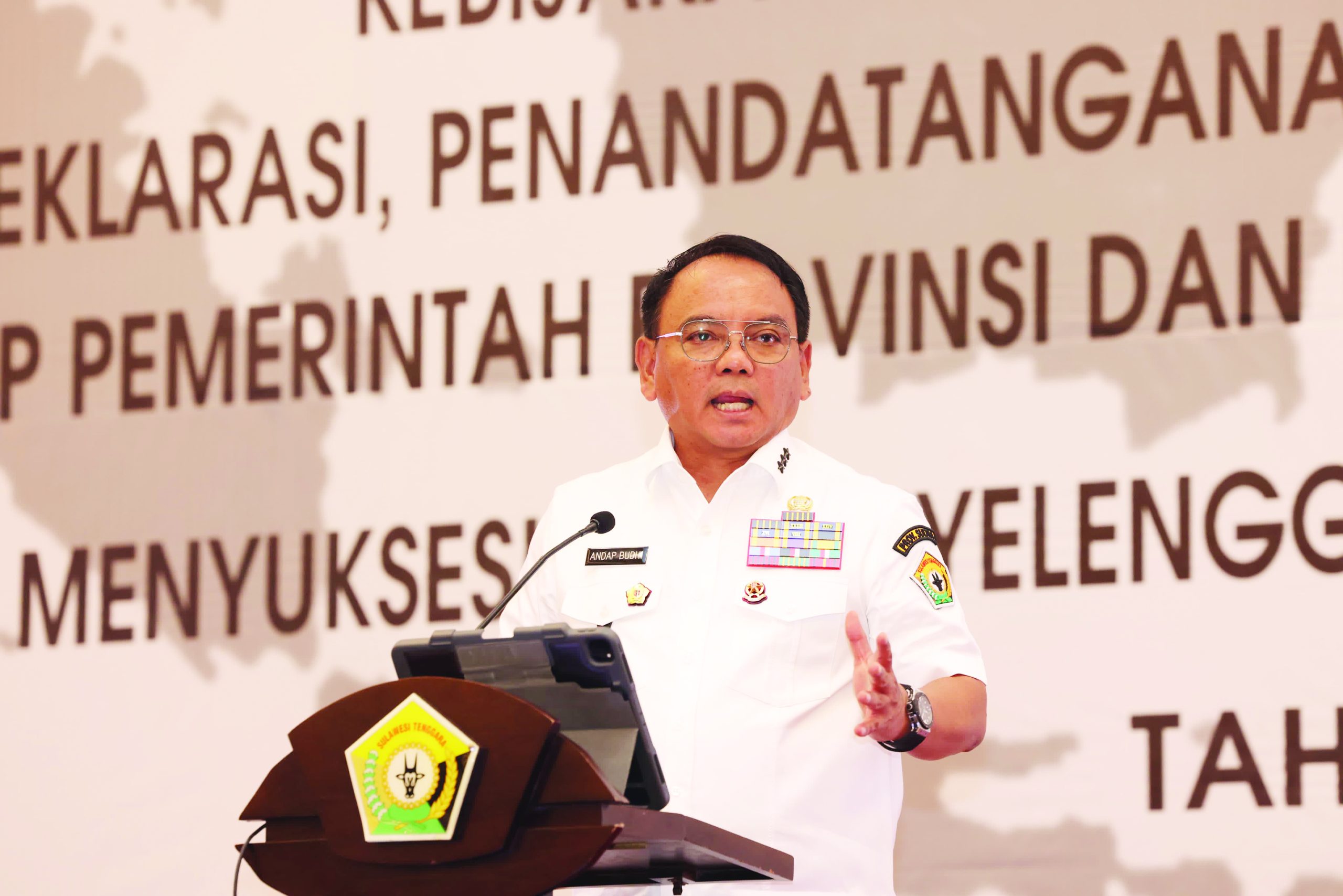 Pj Gubernur Sultra Andap Budhi Revianto