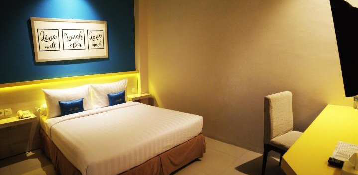 Salah satu unit room yang ditawarkan Hotel Zenith Kendari.(HOTEL ZENITH FOR KENDARI POS)