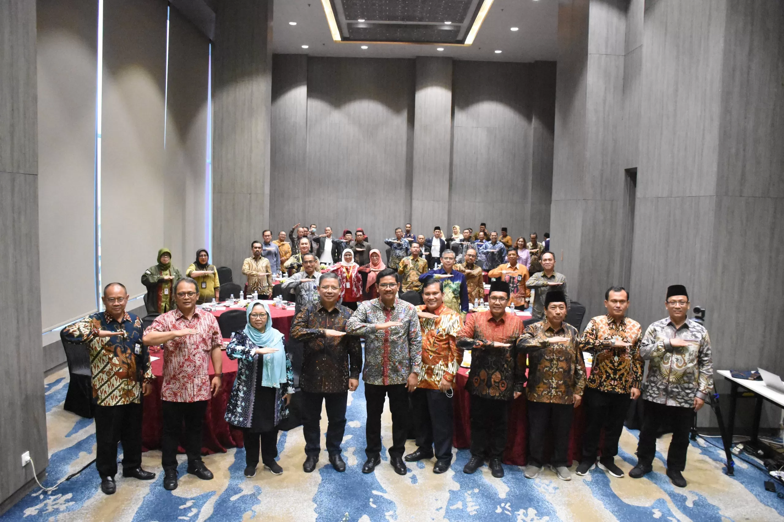 Kegiatan Master Of Training Penguatan Moderasi Beragama Kementerian Agama di Jakarta, Jumat (8/12/2023) (Humas Kemenag)