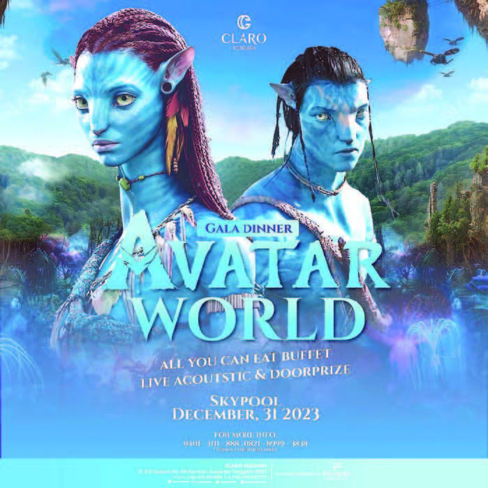 Sky Pool Hotel Claro Kendari hadirkan Avatar World (HOTEL CLARO KENDARI)