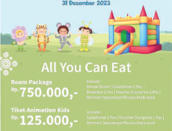 Animation Kids Party New Year Eve at Sahid Azizah 2024