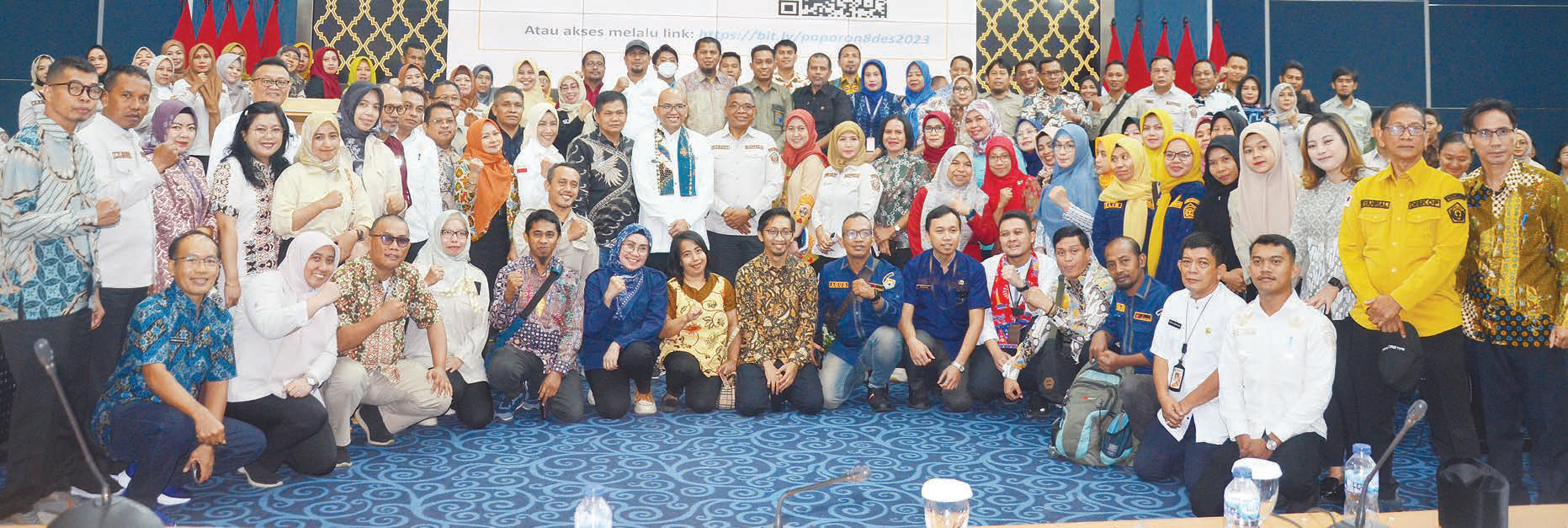 Foto bersama jajaran Bappeda Sultra dan Bappeda DKI Jakarta.
