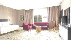 Salah satu tipe kamar yang ditawarkan Swiss-Belhotel Kendari sebagai pilihan menginap jelang akhir tahun. (Swiss -Belhotel Kendari)