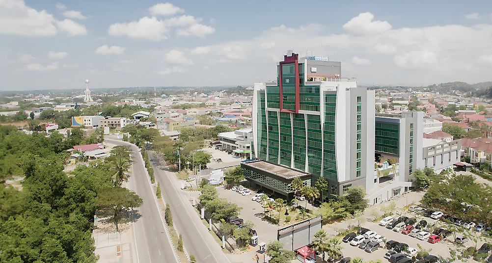 Claro Kendari Kendari siap menjamu pengunjung yang ingin menghabiskan malam pergantian tahun di hotel yang berada di bilangan Jalan Edy Sabara Kota Kendari ini. (Hotel Claro For Kendari Pos)