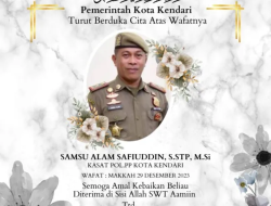 Kasatpol PP Kota Kendari Berpulang Saat Tunaikan Ibadah di Tanah Suci Mekkah