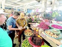 Pemkot Sidak Pasar Sentral Kendari