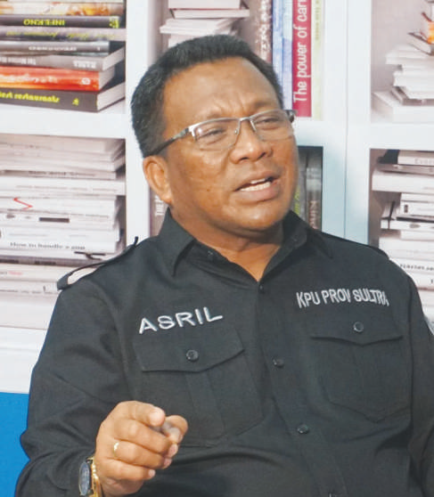 Ketua KPU Sultra Asril