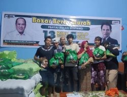 Bantu Masyarakat Kecil Partai Bulan Bintang Sultra Gelar Bazar Murah