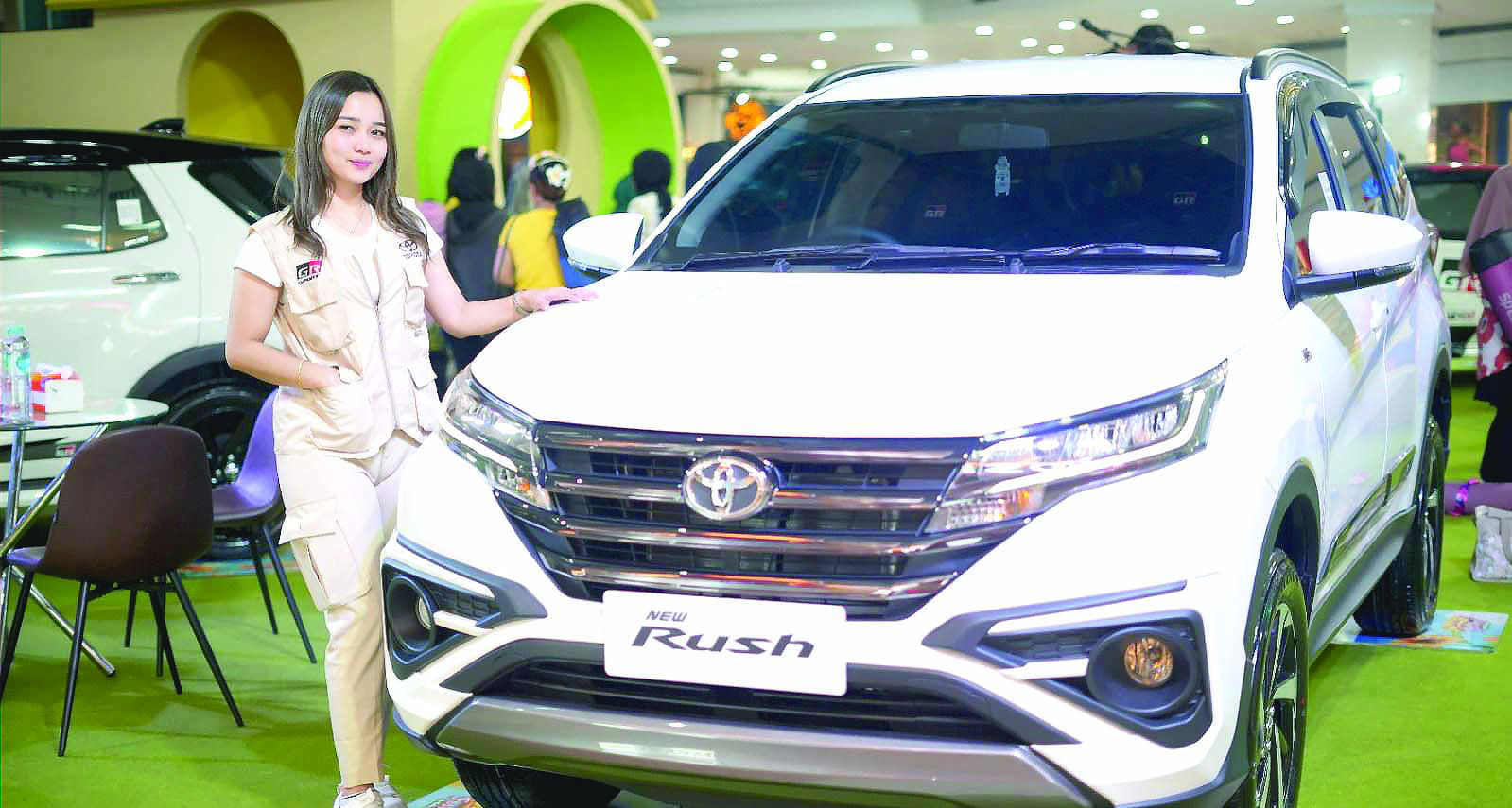 New Rush yang ada di Kalla Toyota Kendari. (KALLA TOYOTA FOR KENDARI POS)