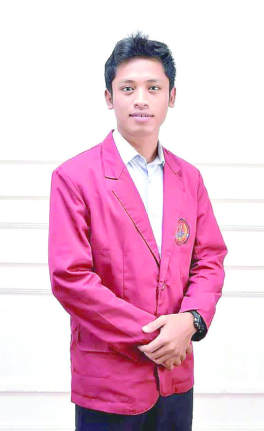 Badarudin Sukirno, mahasiswa FEB Unsultra. (HUMAS UNSULTRA)