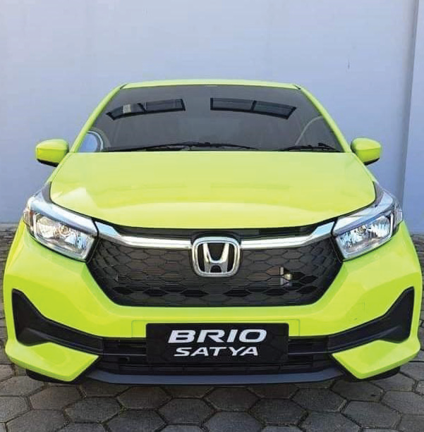 Honda Brio Satya, salah satu mobil yang banyak peminatnya ini dapat dimiliki dengan DP ringan di PT Honda Cahaya Gratia Pratama Kendari. (PT HCGP Kendari)