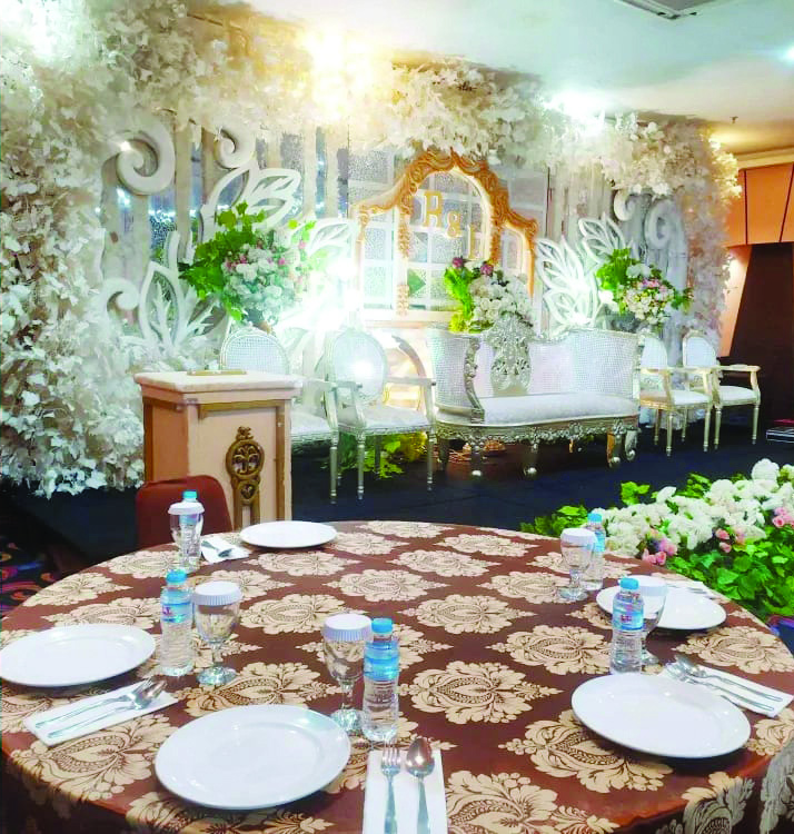 Salah satu contoh wedding Hotel Zenith Kendari. (DOK. HOTEL ZENITH KENDARI)