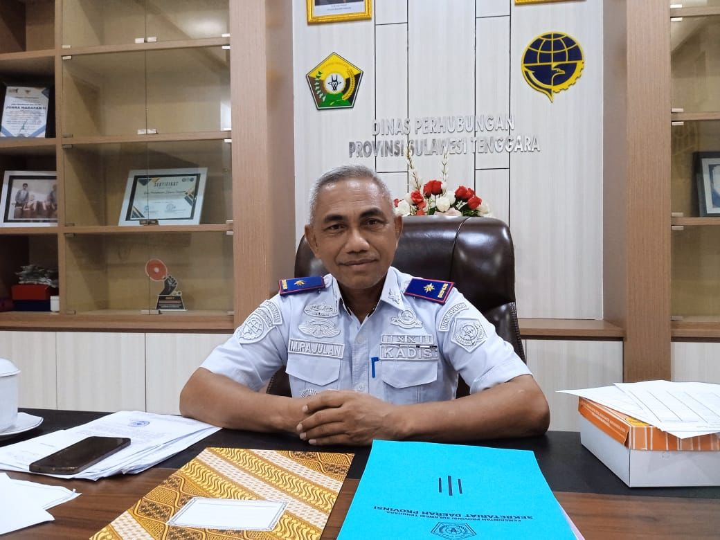 Muhammad Rajaulan Kepala Dinas Perhubungan (Dishub) Provinsi Sulawesi Tenggara