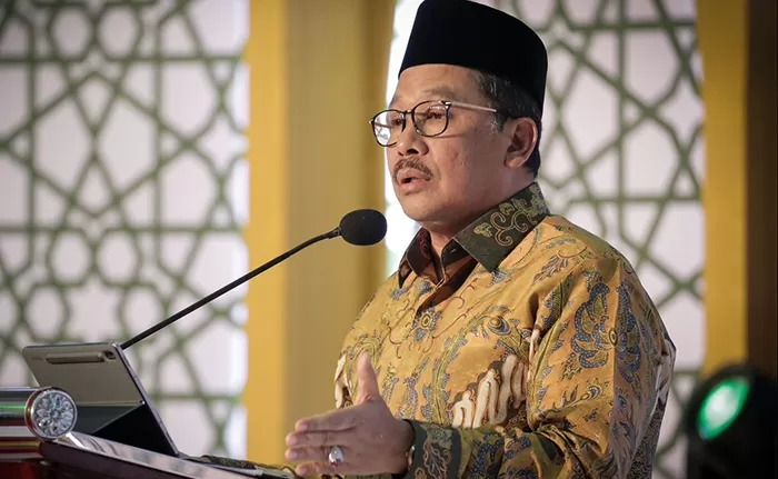 Wakil Ketua Dewan Pertimbangan Majelis Ulama Indonesia (MUI) Zainut Tauhid Sa'adi. (Hilmi/Jawa Pos)