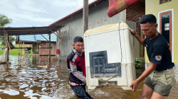 461 KK Terdampak Banjir di Konut