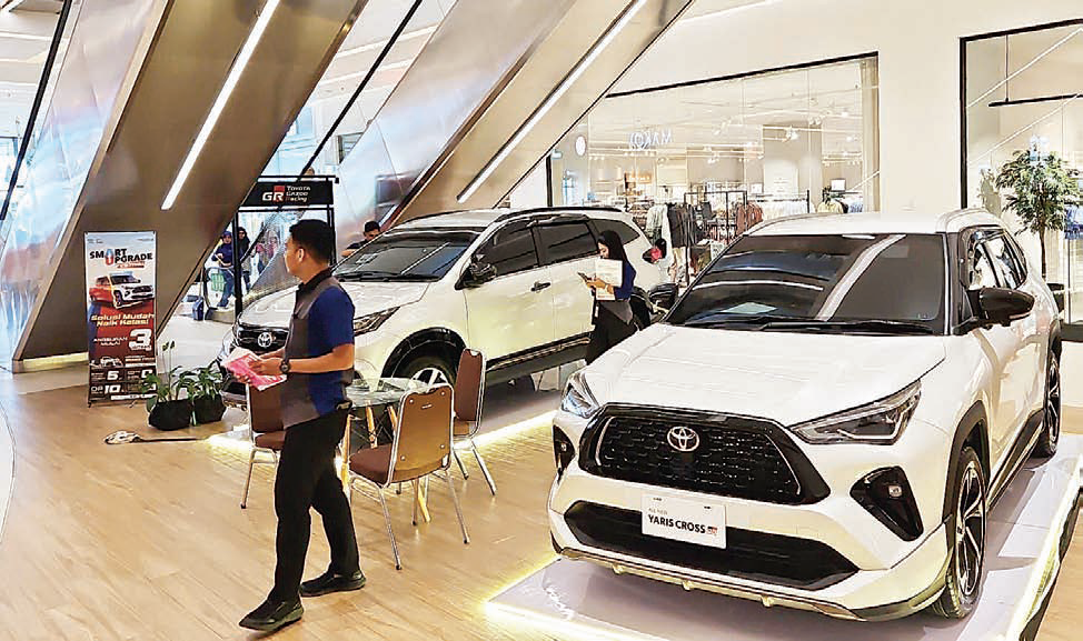 Salah satu unit Kalla Toyota yakni Yaris Cross. (KALLA TOYOTA FOR KENDARI POS)