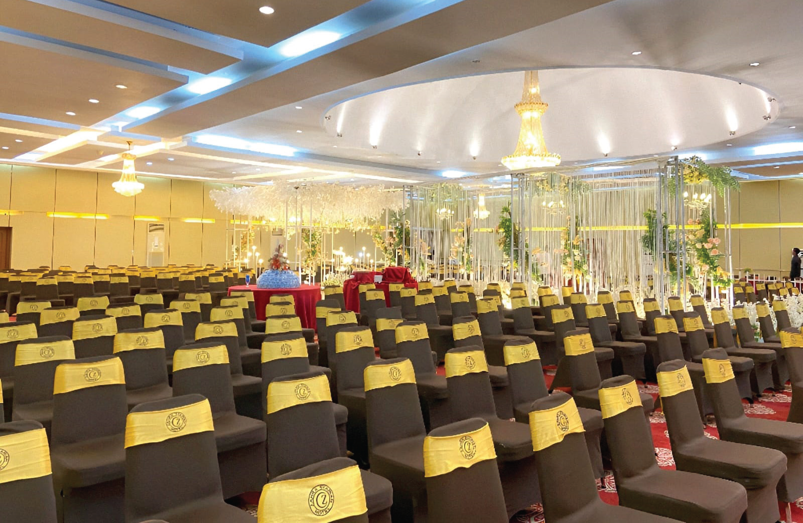 Salah satu contoh kobsep wedding yang ditawarkan Hotel Zahra Syariah Kendari. (Hotel Zahra Syariah Kendari)