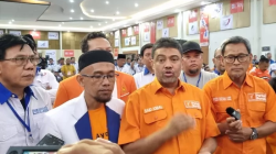 Presiden Partai Buruh, Said Iqbal mengapresiasi sikap Federasi Serikat Pekerja Metal Indonesia (FSPMI) yang memutuskan mendukung Partai Buruh di Pileg dan Pilpres 2024. (Foto: IST)