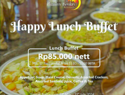 Nikmati Happy Lunch Buffet di PlazaInn Kendari