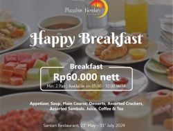 PlazaInn Kendari Sediakan Paket Breakfast