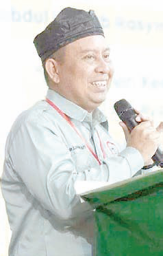 Kepala Dinas Kesehatan Kota Baubau, dr. Lukman, Sp.PD