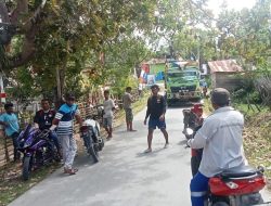 Masyarakat Tanjung Tiram Konsel Tolak Alat Berat Perusahaan Dokking Lewat Jalan Desa